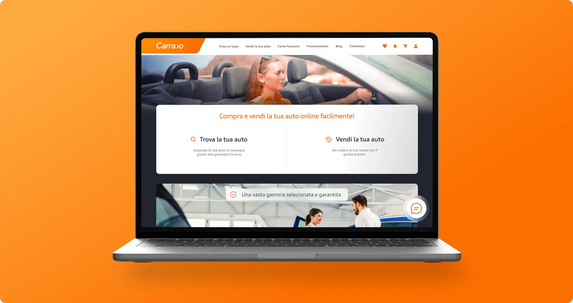 Una concessionaria d’auto digitale