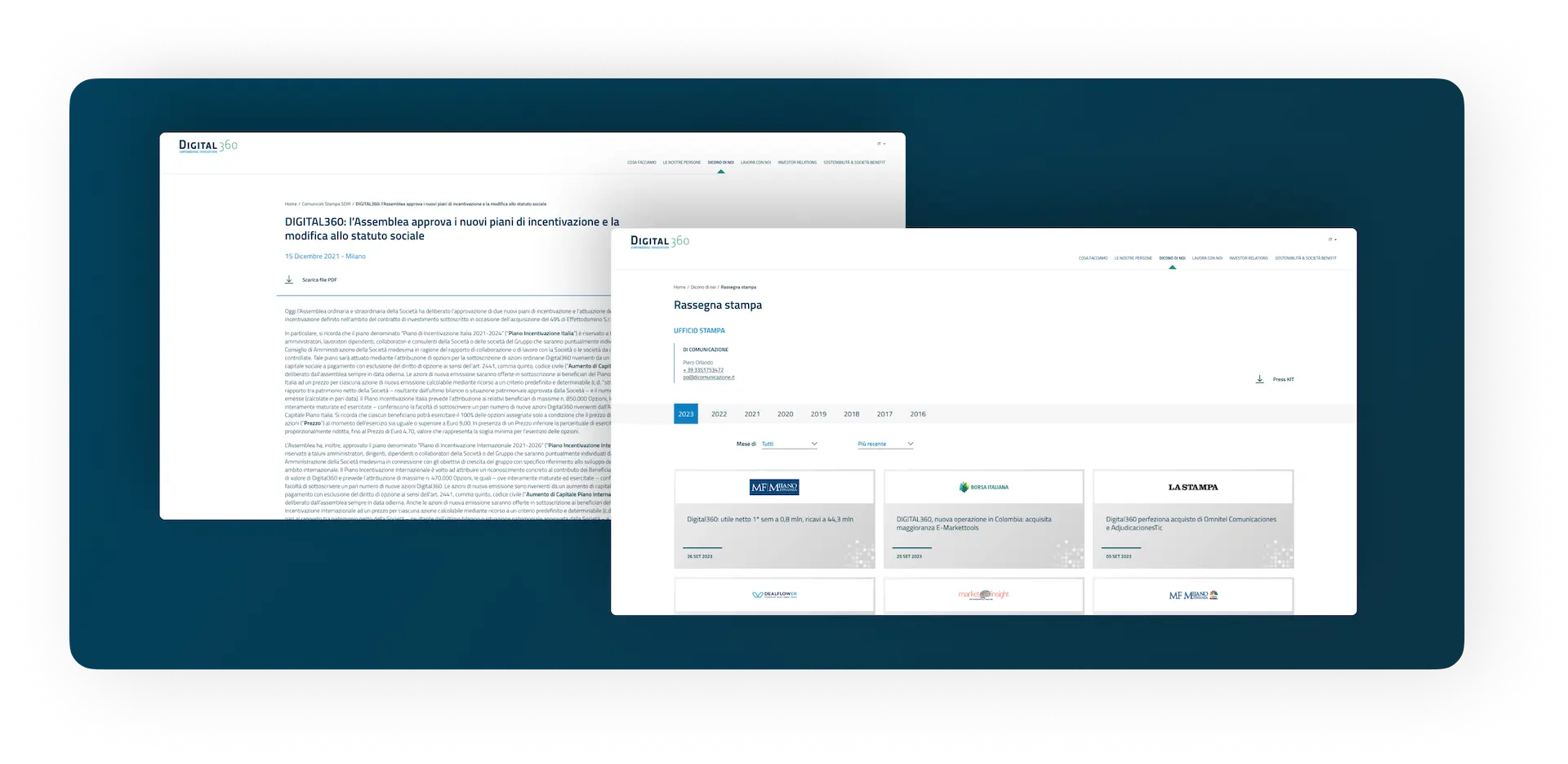 Gestione in<br>autonomia