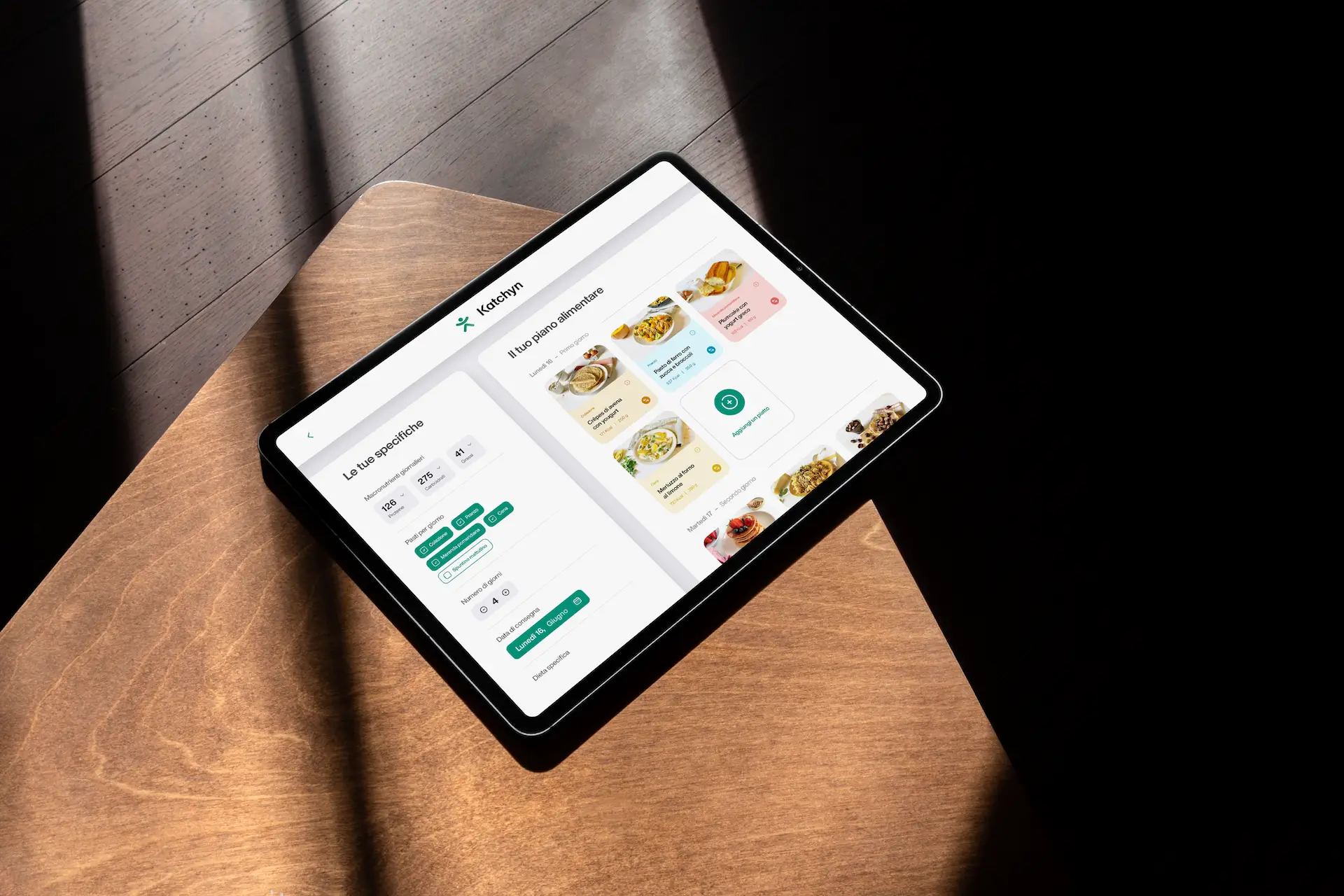 Una dieta bilanciata direttamente a casa tua